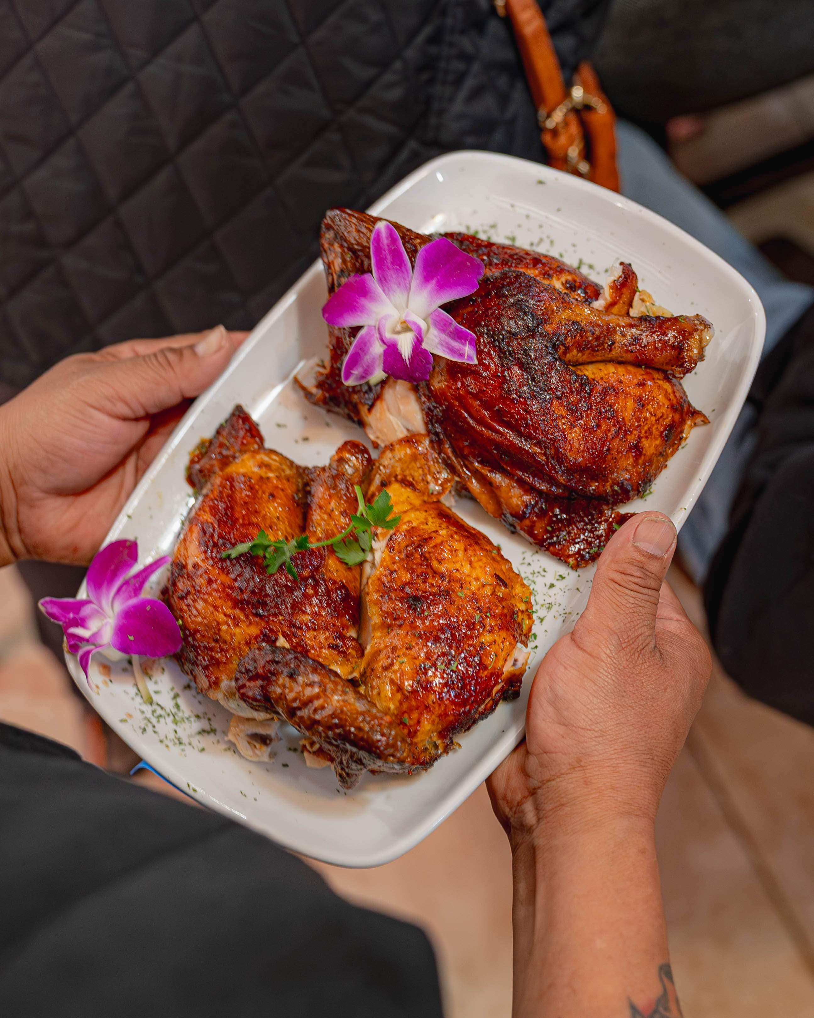 Pollo a la brasa